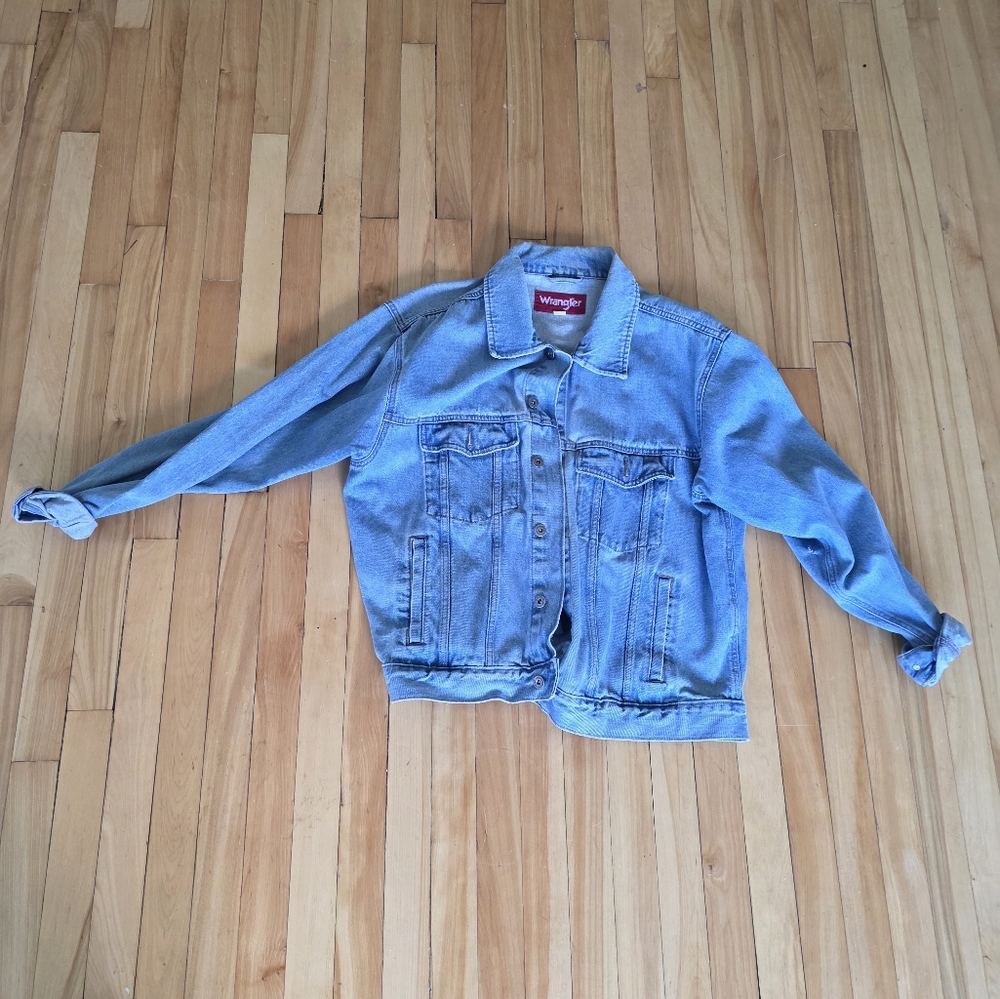 Wrangler's Blue Denim Oversize Jacket